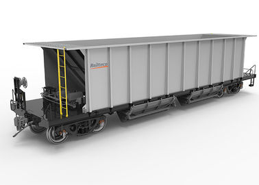 60T Payload Hopper Wagon , 65m3 Coal Hopper Car 1435mm Track Gauge