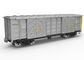 Covered Rail Cargo Wagon , Train Cargo Car 64m³ Volume Capacity