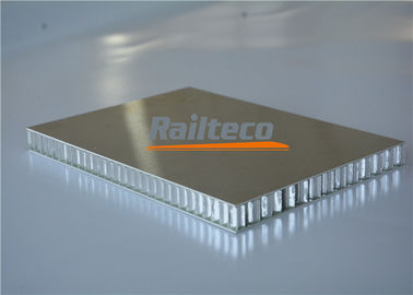 Fire Resistant Passenger Train Interior , Aluminum Honeycomb Board