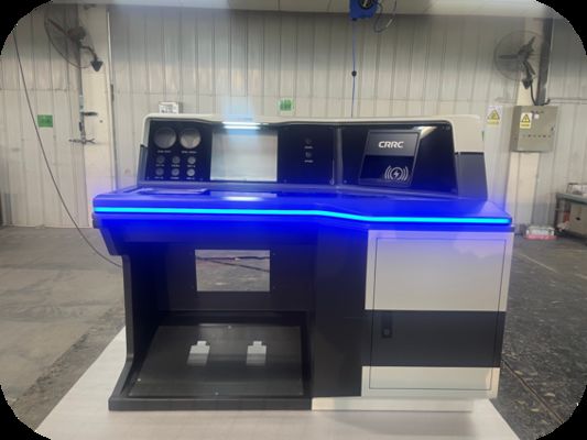 Efficient shunting driver control room