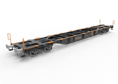 Railroad Large Load Capacity Flat Rail Car with Standard Gauge