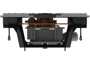 Electric Railway Wheelset Turntable 1425×1425×550mm For Train / Locomotive